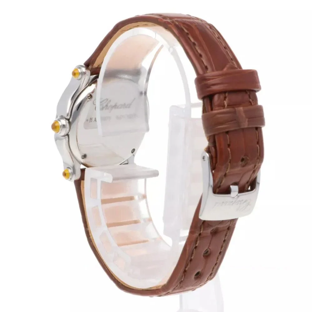 Chopard Happy sports Watches 27/8245-30 Stainless Steel diamond white shell used